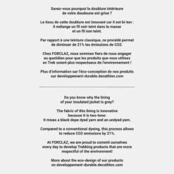 Women’s Synthetic Mountain Trekking Padded Jacket -Motion Style k137e489baf628541a787a3eda1fcea62