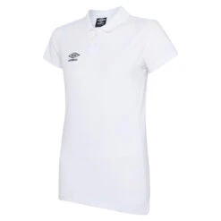 UMBRO Womens/Ladies Club Essential Polo Shirt (Black/White) -Motion Style k1b7a3d7d9c52f50885931eab7f251cf6