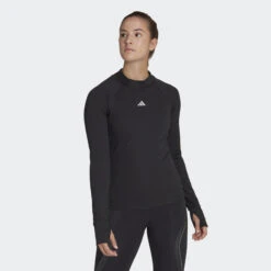 ADIDAS Techfit AEROREADY Warm Long Sleeve Training Top