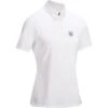 Refurbished Women's Short-Sleeved Polo Shirt - White -UK 10 / FR 40 -Motion Style k32abaeee775ebcaa68123ac6ee50e476