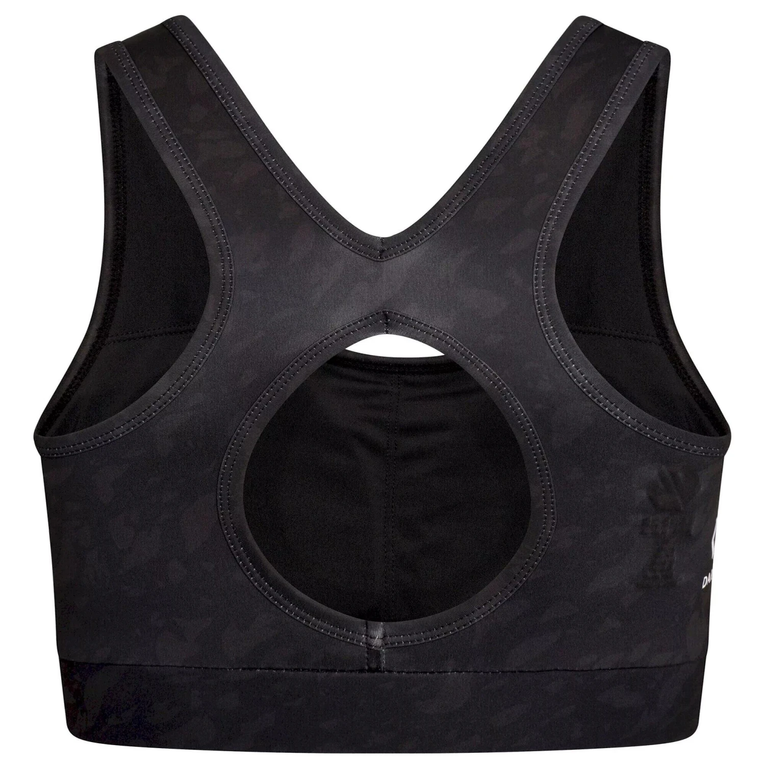 Dare 2b Womens/Ladies Swift Logo Sports Bra (Black) 3 Dare 2b Womens/Ladies Swift Logo Sports Bra (Black) - Image 2