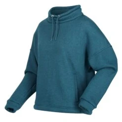 Regatta Womens/Ladies Janelle Marl Jersey Sweatshirt (Storm Grey) -Motion Style k398e29d501b9d1e8857b3a430ba7d784