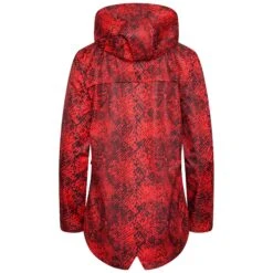 Dare 2b Womens/Ladies Deviation II Abstract Padded Jacket (Red Print) -Motion Style k3cbfafee7667997f15bfd4923e9b3821