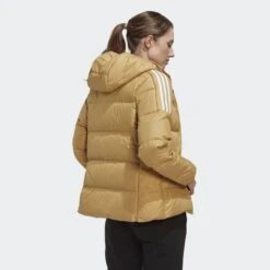 ADIDAS Essentials Midweight Down Hooded Jacket -Motion Style k45fab00923a2f1ae8bd90b51f6d5efbc