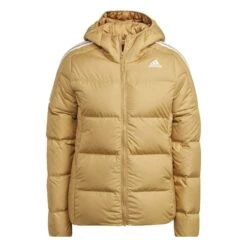 ADIDAS Essentials Midweight Down Hooded Jacket -Motion Style k4a89781309e879b6672cf08d41a22781
