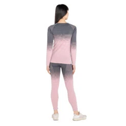 Dare 2b Womens/Ladies In The Zone Base Layer Set (Powder Pink/Grey) -Motion Style k4d562dab57206644893ac3e3f549ddc8