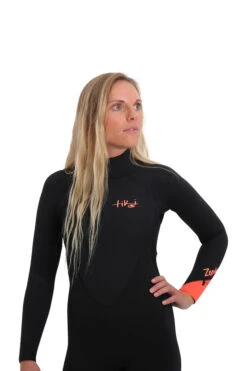 Ladies Zepha2 4/3gbs Steamer Back Zip Blk/peach -Motion Style k4f1936bc0dce05e447deb09ca013d9ed