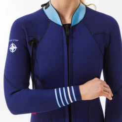 Women’s Neoprene Sea Walking Wetsuit 4/3 - Blue -Motion Style k5115333b7b760e4dbb59a6871469ca2f