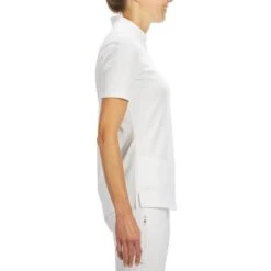 Refurbished Women's Short-Sleeved Polo Shirt - White -UK 10 / FR 40 -Motion Style k6aa4deb9c0d918dadb38a99757687f1f