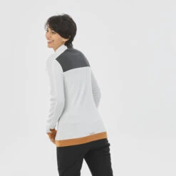 WEDZE Women's Merino Wool Fleece Ski Jacket - 500 Warm -Motion Style k6aadd2d4f3ddc92584a62d8a00172c53