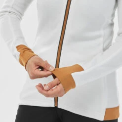 WEDZE Women's Merino Wool Fleece Ski Jacket - 500 Warm -Motion Style k7336ecb46524f056b6d572ba6ec75f42