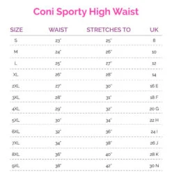 Coni Sporty High Waist Cream -Motion Style k776e71d1474344f1f9513206f737bbaa