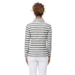 Regatta Womens/Ladies Hensley Stripe Fleece (Navy/White) -Motion Style k8c3664a7ddf40a39e8b3d7e739715a08