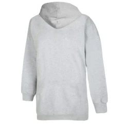 UMBRO England Rugby Womens/Ladies Classic Oversized Hoodie Dress (Grey Marl/Navy) -Motion Style k8e805193aebdc579b674adf355a7bec8