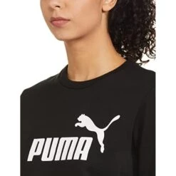 Womens/Ladies ESS Logo Sweatshirt (Puma Black) -Motion Style kb098c0d513ef53dd2ee3a96302cf9919