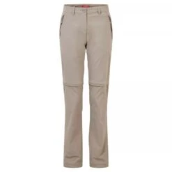 Craghoppers Womens/Ladies Nosilife Pro II Convertible Trousers (Mushroom)