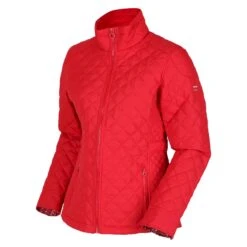 Regatta Womens/Ladies Charleigh Quilted Insulated Jacket (True Red) -Motion Style kc30df9c179162096107f111607c5f947