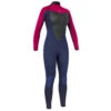 Women's Surfing Wetsuit Roxy Prologue 4/3 Mm - Dark Blue/Burgundy -Motion Style kc84b37e1e1978f0b2f1f2af4dde75c07