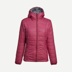 Women's Mountain Trekking Padded Jacket With Hood - MT100 -Motion Style kcac5720bdc0979c2f95ae1350f297f41