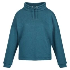 Regatta Womens/Ladies Janelle Marl Jersey Sweatshirt (Storm Grey) -Motion Style kd22da7d5325e30d0dbabf65ac4af02ce