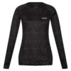 Regatta Womens/Ladies Bampton Printed LongSleeved TShirt (Black) -Motion Style kd3b66c07e9b65791c8702a0733fe3a4e