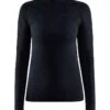 Craft CORE DRY ACTIVE COMFORT HALF ZIP BASELAYER WOMEN BLACK -Motion Style kd83194128de8324e6da21cd571d41f99