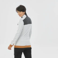 WEDZE Women's Merino Wool Fleece Ski Jacket - 500 Warm -Motion Style kda6e66da33d2a2f1ded5643de38098c6