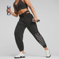 PUMA Womens PUMA Fit Move Training Joggers Running Bottoms