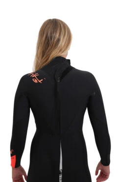 Ladies Zepha2 4/3gbs Steamer Back Zip Blk/peach -Motion Style kf998febef30a15660cd534501526630e