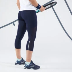 Artengo Women's Tennis Quick-Dry Cropped Leggings Dry Hip Ball -Motion Style kfd2990b61a0e3944bda002139b40756f